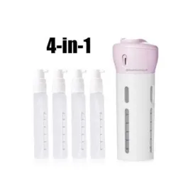Travel Friendly Liquid Carrier - Refillable Bottle (4 in 1)