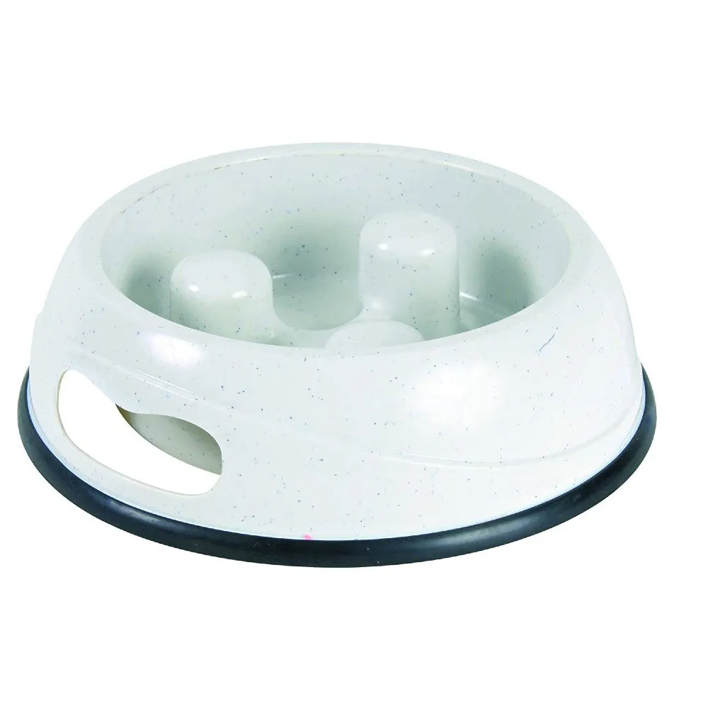 Trixie Anti-Slip Slow Feed Bowl for Dogs 900ml