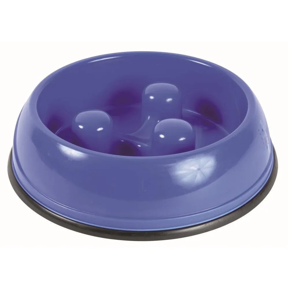 Trixie Anti-Slip Slow Feed Bowl for Dogs 900ml