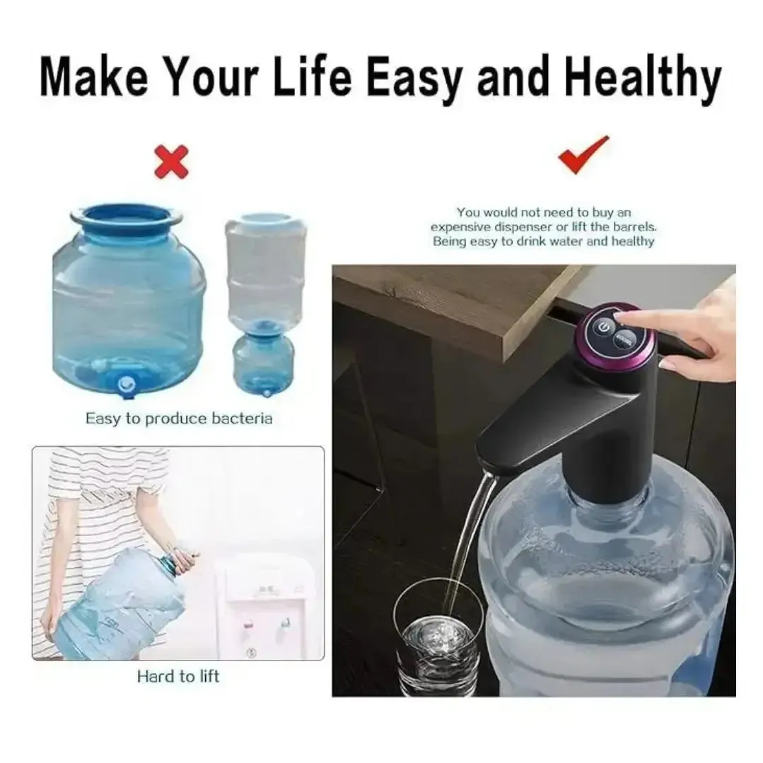 Water Dispenser for 20 Litre Bottle | Barreled Water Pumper for Mineral Spring Water