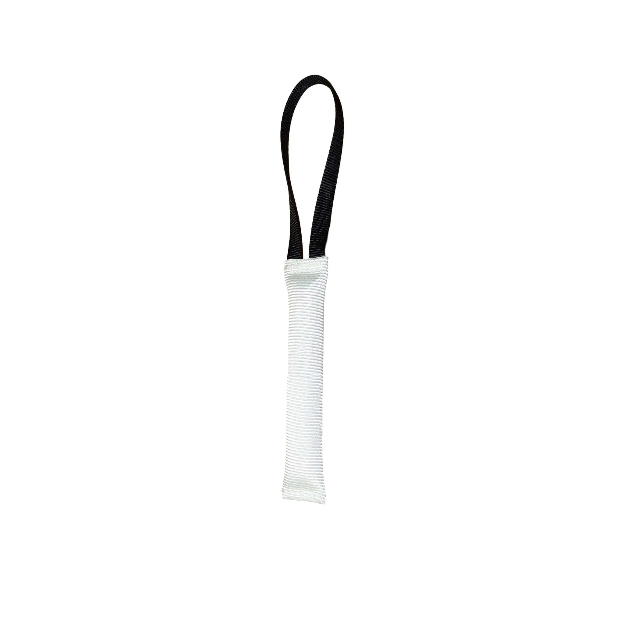 White Floating Fire Hose Tug Toy - 1.5" Wide