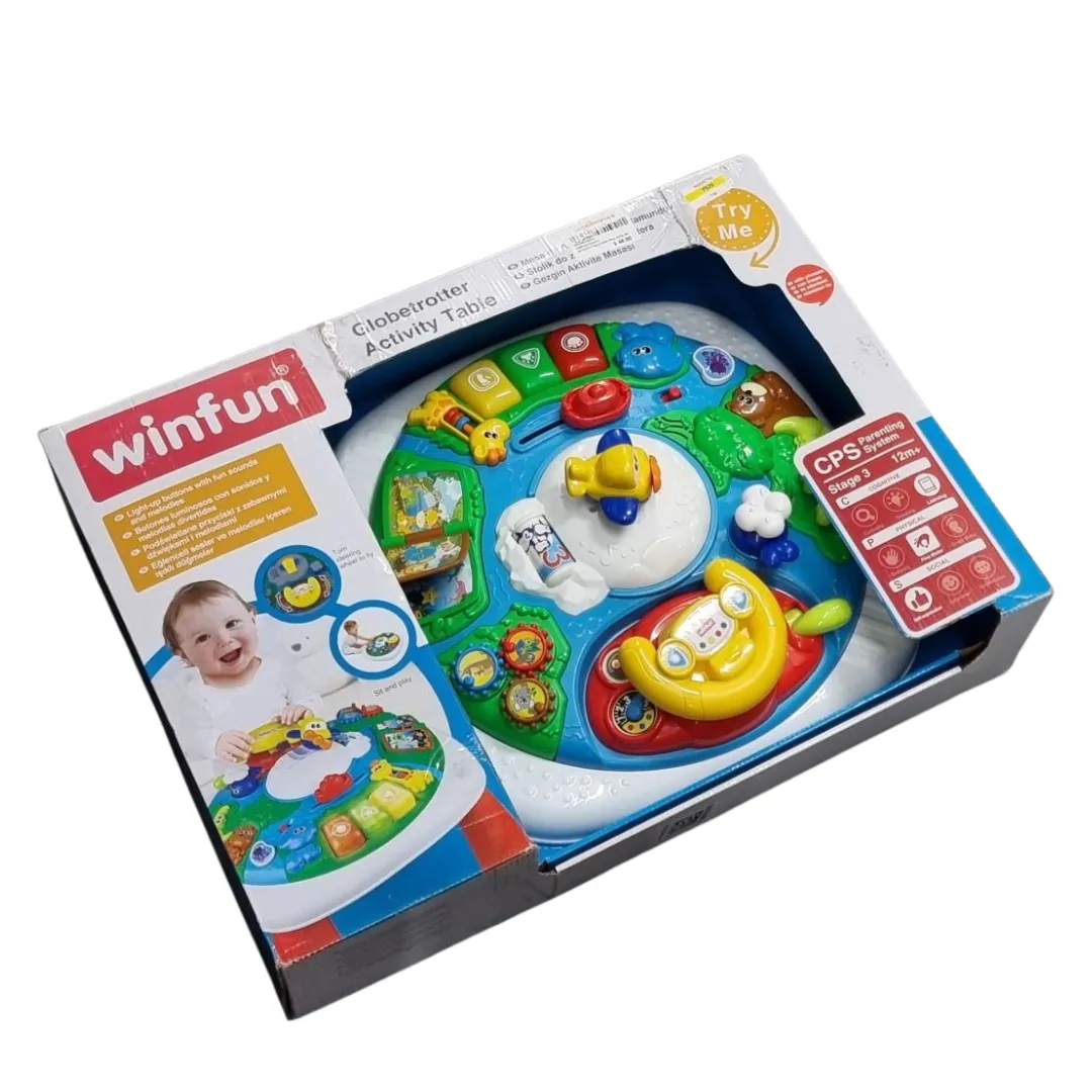Winfun 000876 Globetrotter Activity Table