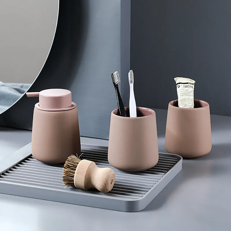 Yeknu Scandinavian Bathroom Soap Dispenser